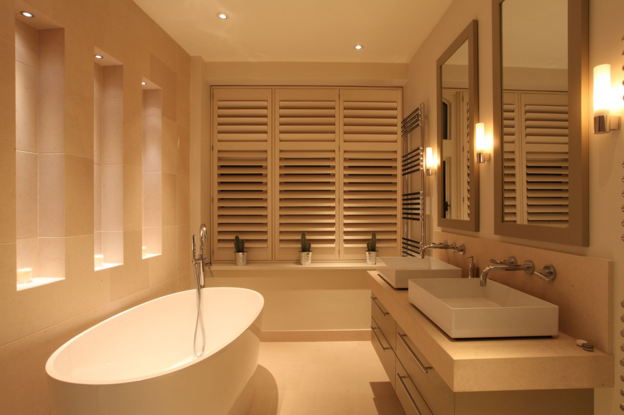 Soft Light Bathroom Installation