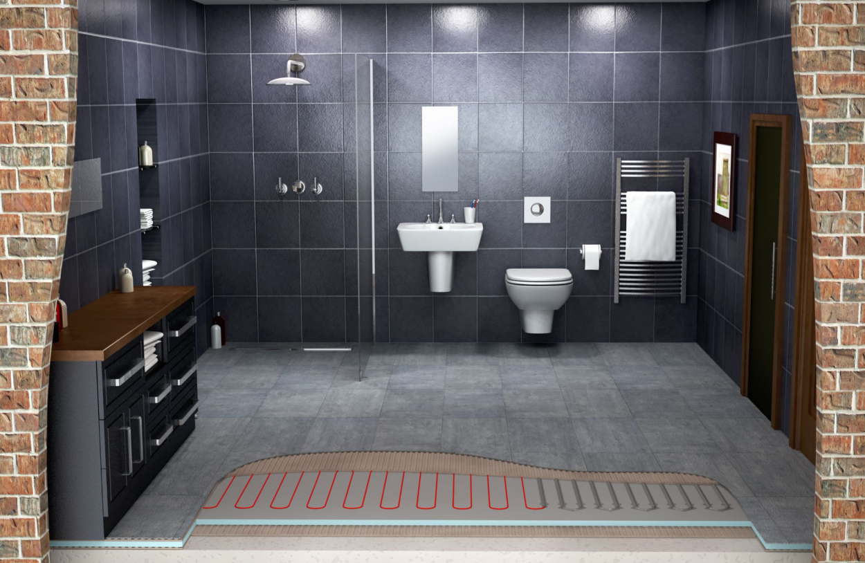 Heated Tile Flooring Systems