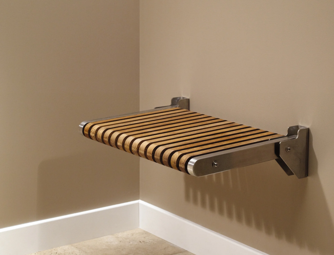 folding shower seat