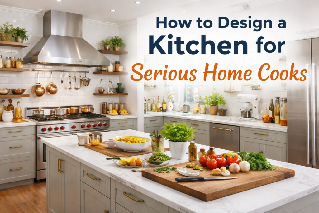 How to Design a Kitchen for Serious Home Cooks